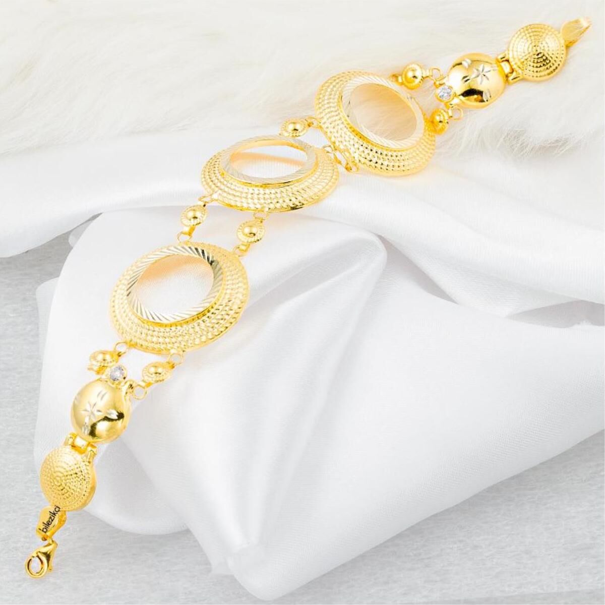 3 Çeyrek Altınlık 14 Ayar Bileklik