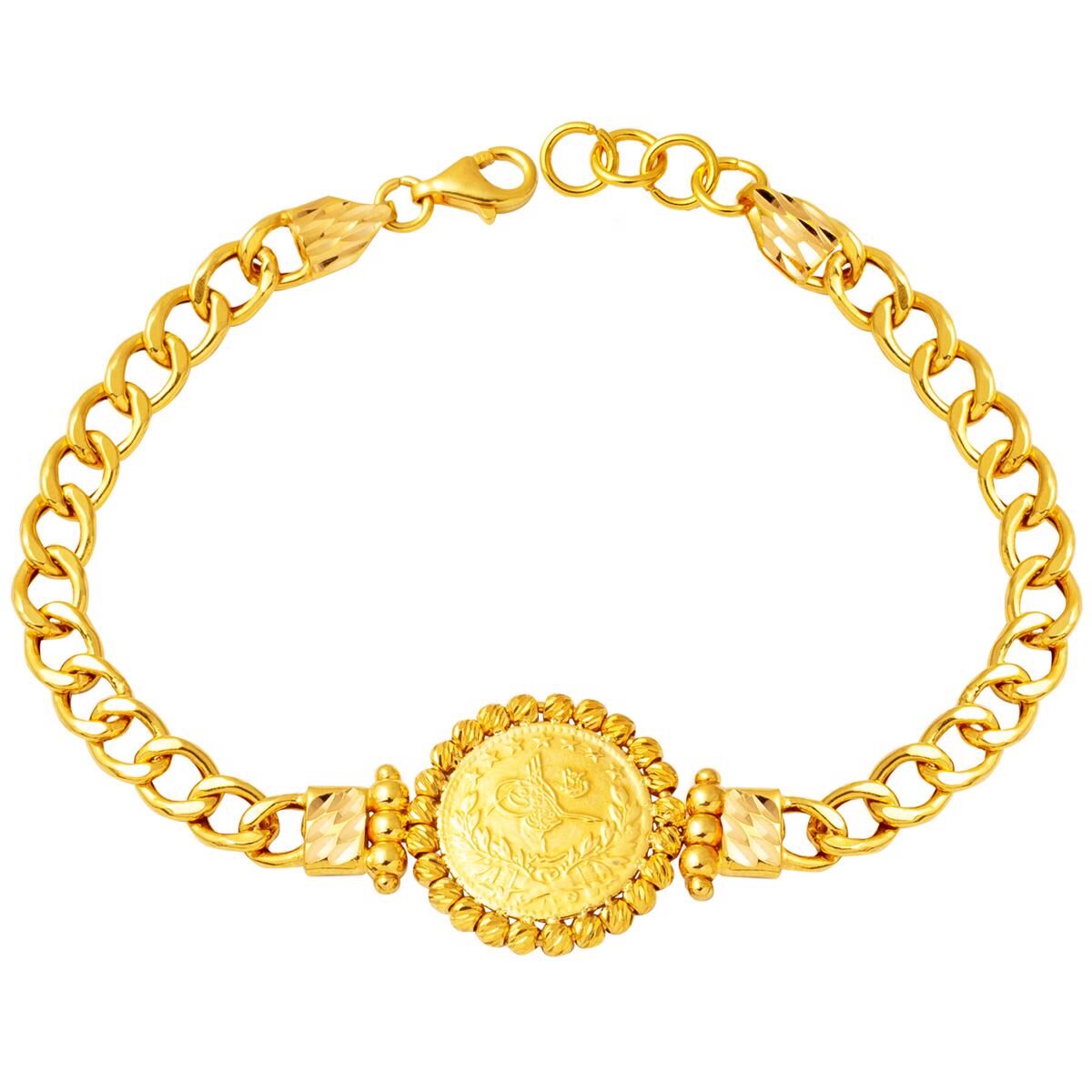 Gurmet Reşat Çeyrek Altınlı 22 Ayar Bileklik