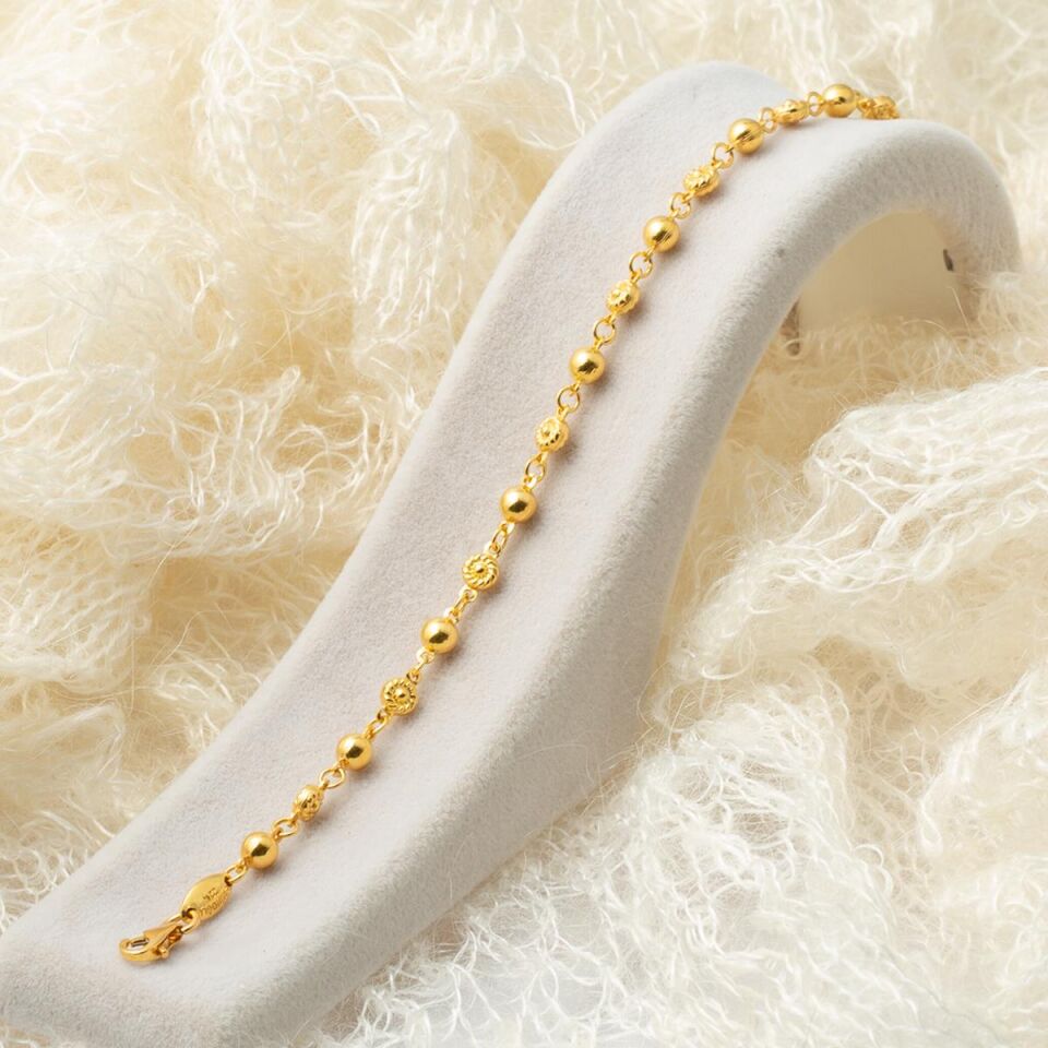 Kişniş Toplu 22 Ayar Altın Bileklik