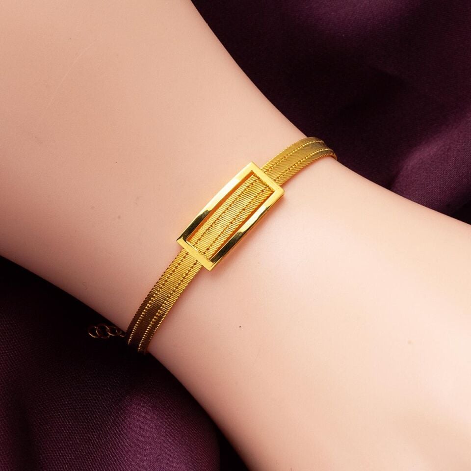 Klasik Toka Trabzon Hasır Altın Takı Seti