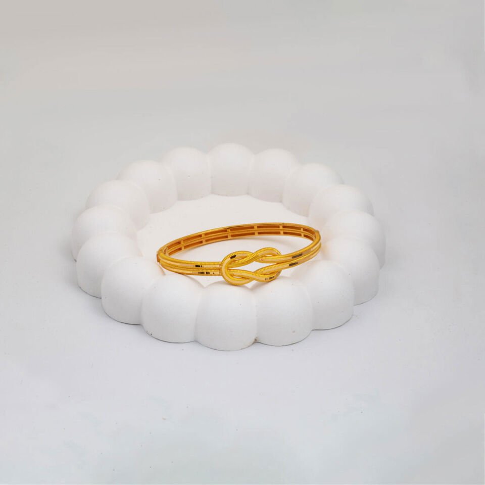 Aşk Düğümü 14 Ayar Altın Ajda Bilezik