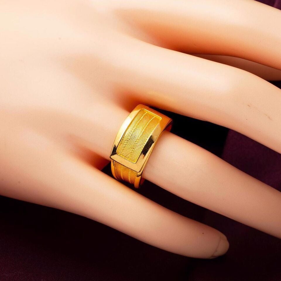 Trabzon Hasır Gümüş Yüzük