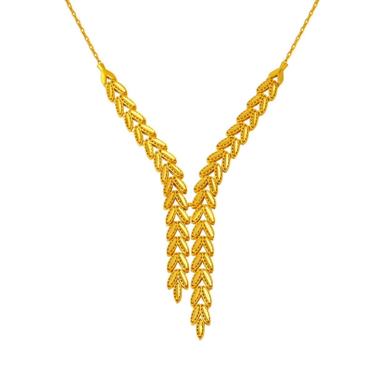 Başak Model 22 Ayar Altın Kolye