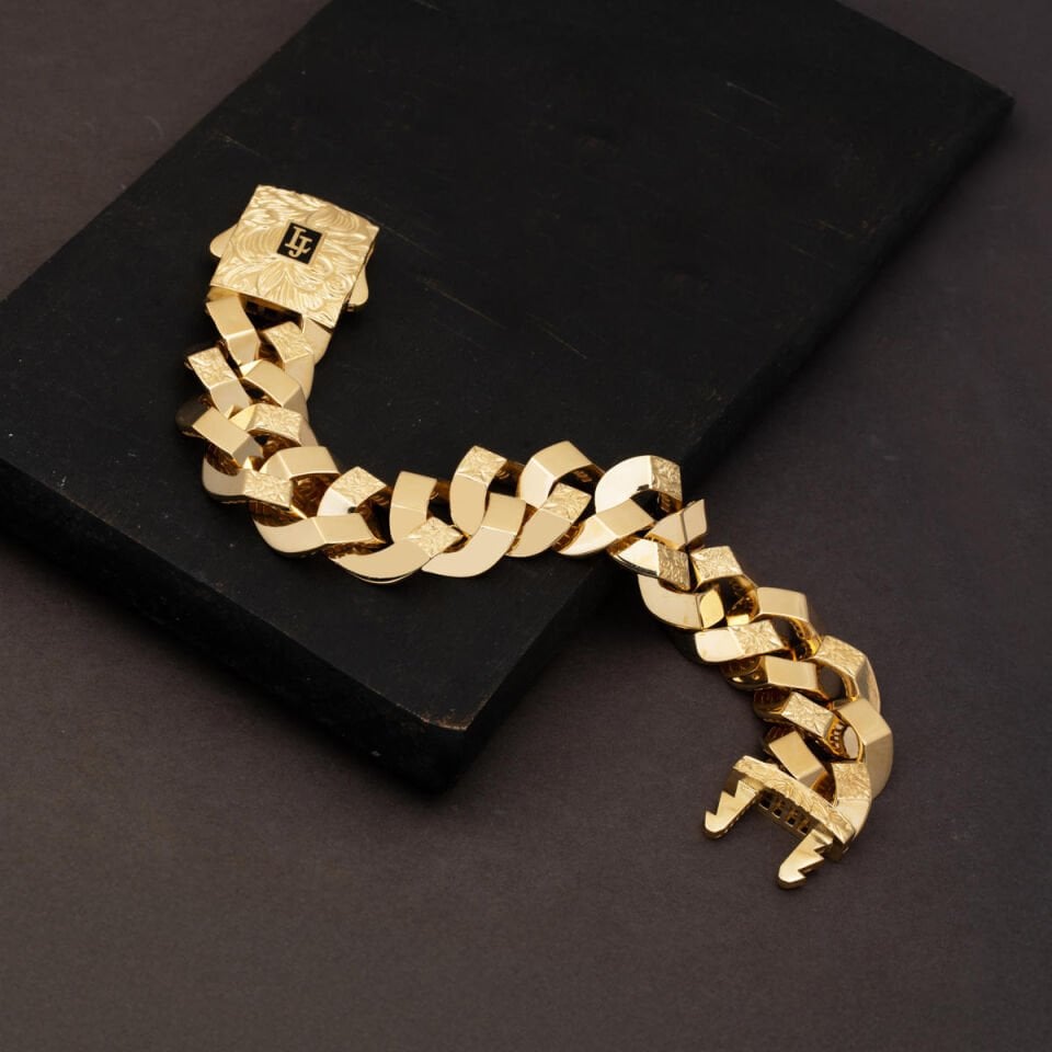 Yaşam Çiçeği 14 Ayar Altın Gurmet Bileklik