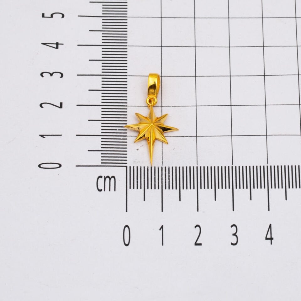 Yıldız 22 Ayar Altın Kolye