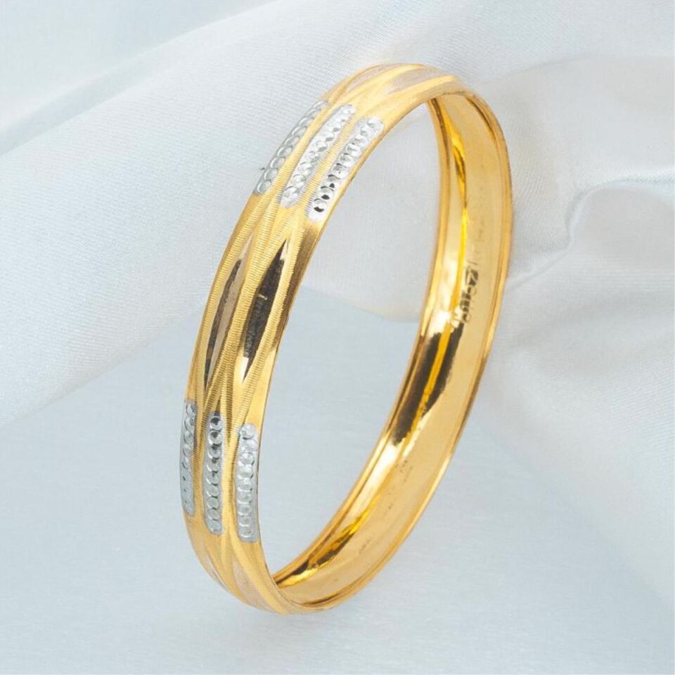 10 mm. Enli 8 Ayar Altın Bilezik