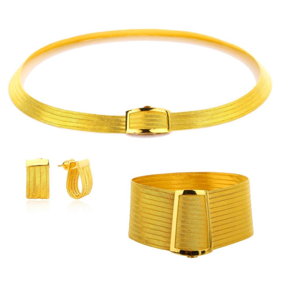 13 Sıralı Taşsız Trabzon Hasır Altın Set