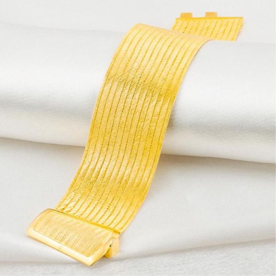 13 Sıralı Taşsız Trabzon Hasır Altın Set