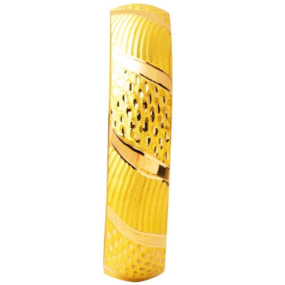 15 gr. 22 Ayar Altın Bilezik (1,5 cm Enli)