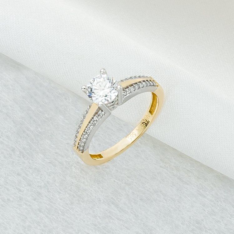 Tektaş Fantazi 14 Ayar Altın Yüzük