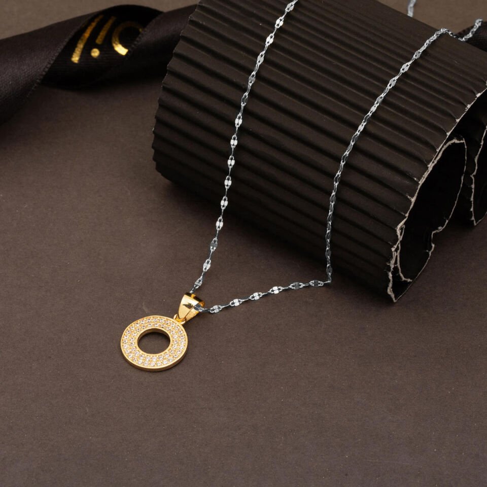 O Baş Harfi 14 Ayar Altın Kolye Ucu