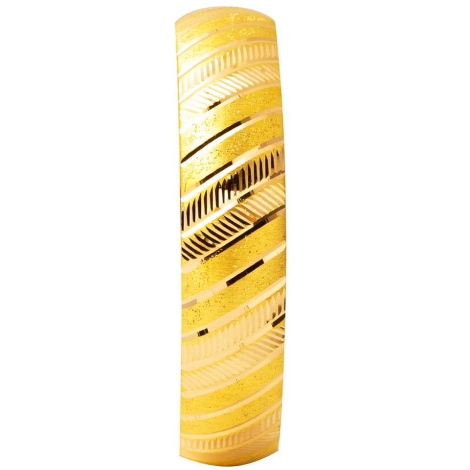 20 gr. 22 Ayar Altın Bilezik (1,5 cm Enli)