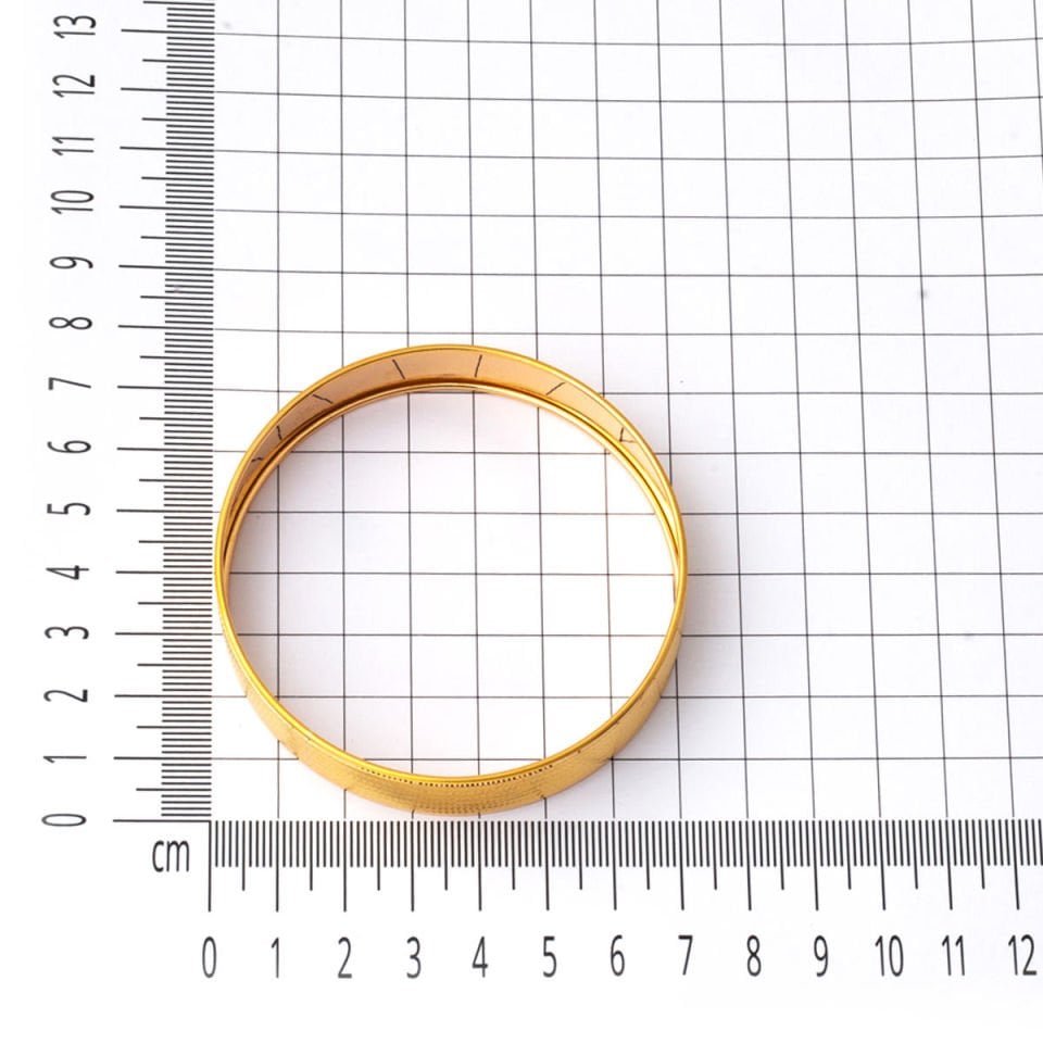 15 gr. 22 Ayar Düz Altın Bilezik (1,5 cm Enli)