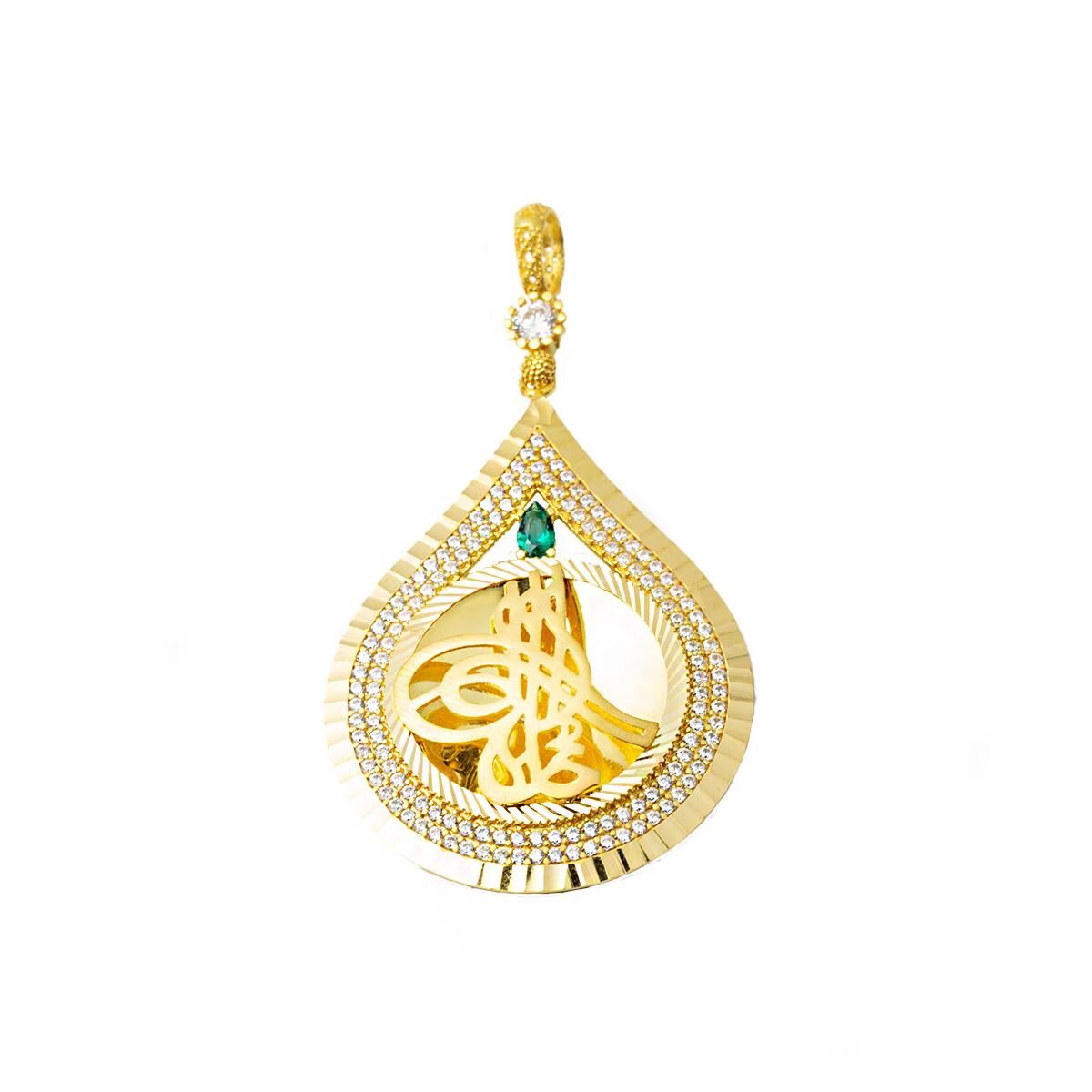 Damla Tuğra 22 Ayar Altın Kolye Ucu