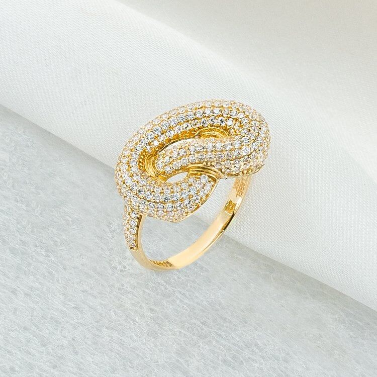 Sonsuzluk 14 Ayar Altın Yüzük