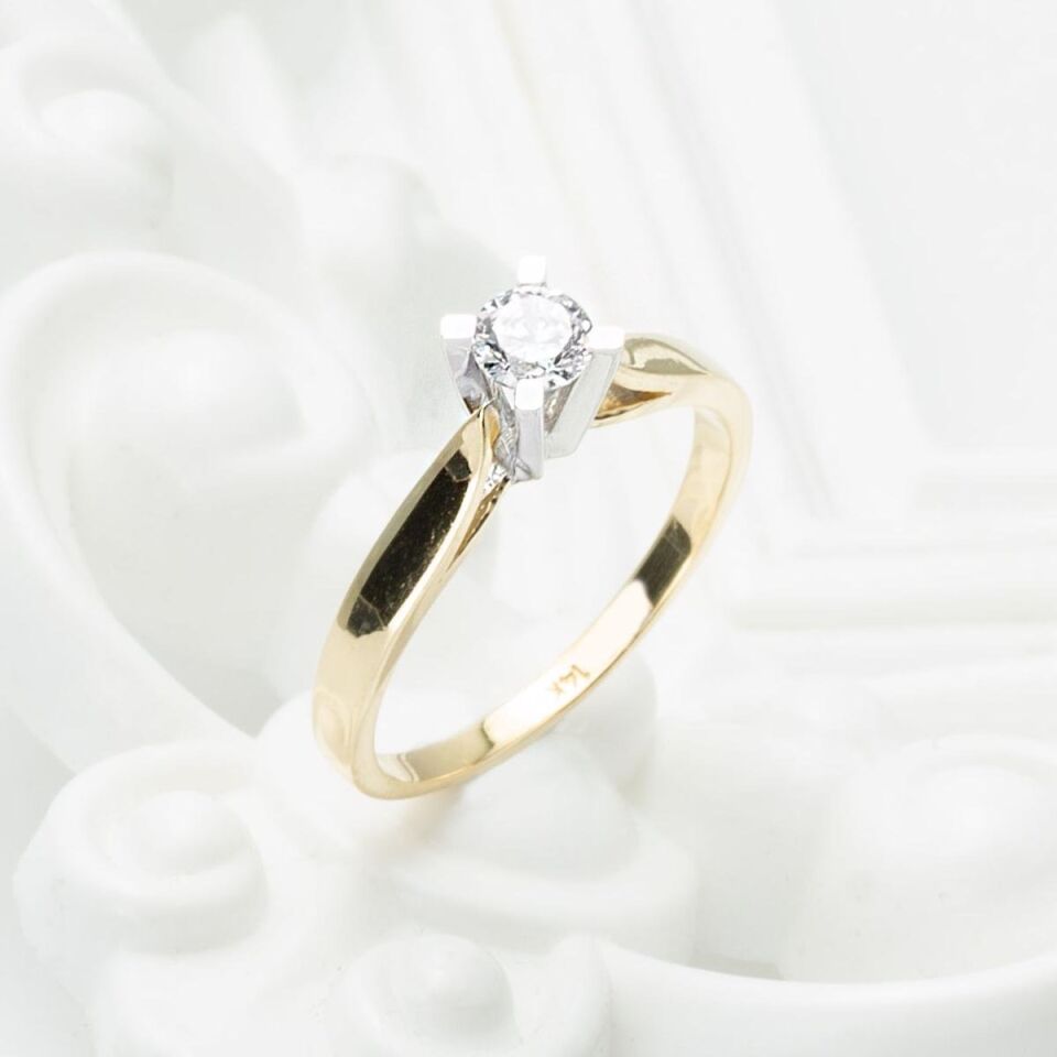 Tektaş 14 Ayar Altın Yüzük