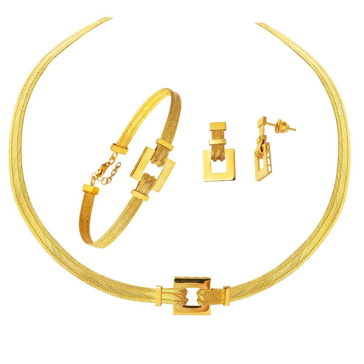 Trabzon Hasır 22 Ayar Altın Set Takımı