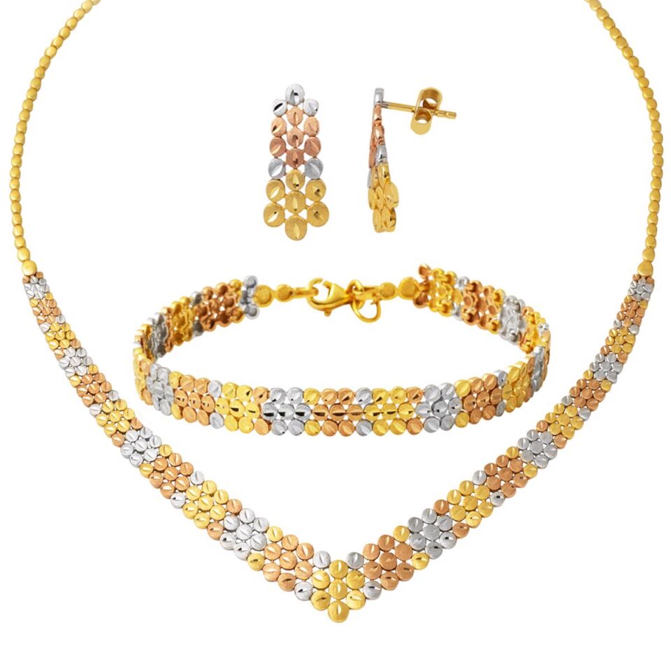 Akdeniz 14 Ayar Altın Set Takımı