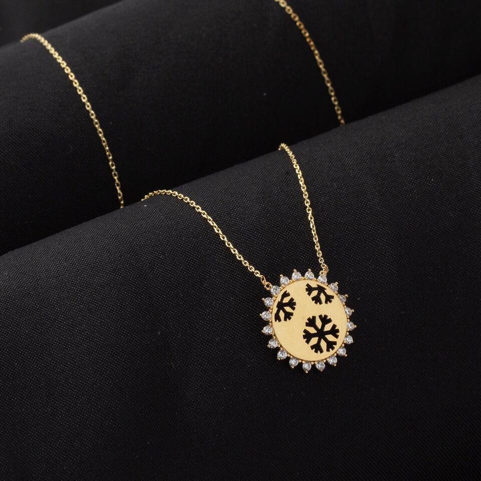 Kartanesi & Güneş 14 Ayar Altın Kolye