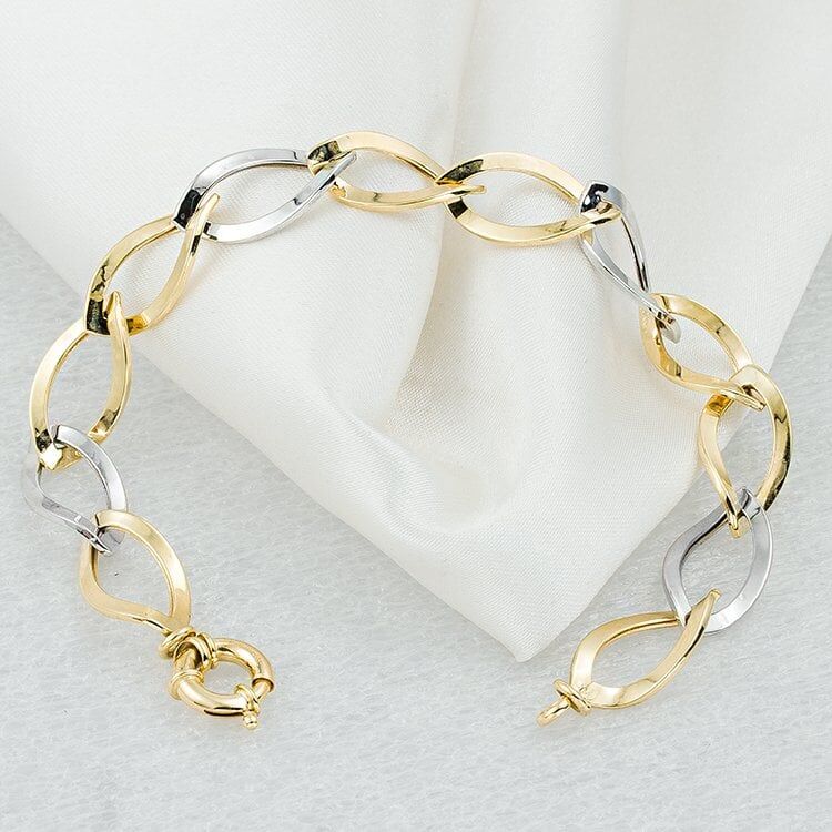 Favori Gold 14 Ayar Altın Halka Bileklik