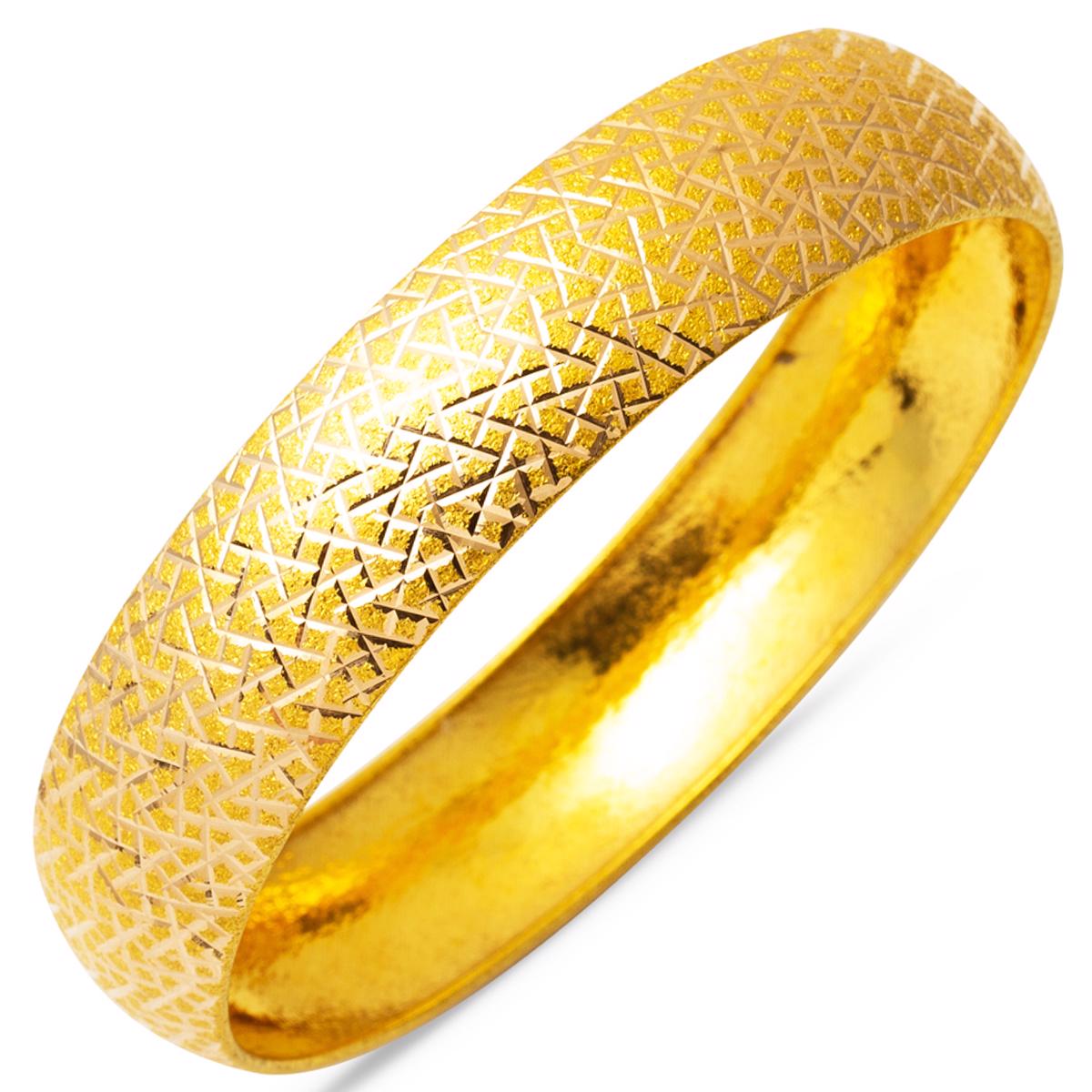 1,5 cm Enli 14 Ayar Altın Bilezik 11 gr.