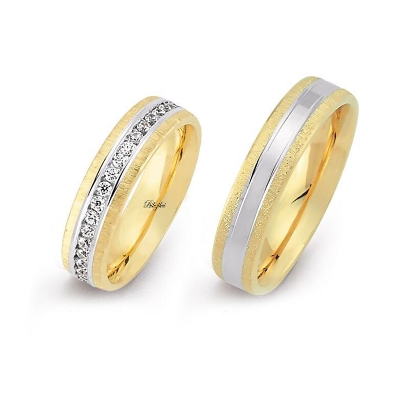 Sırataşlı 14 Ayar Altın Alyans Takımı