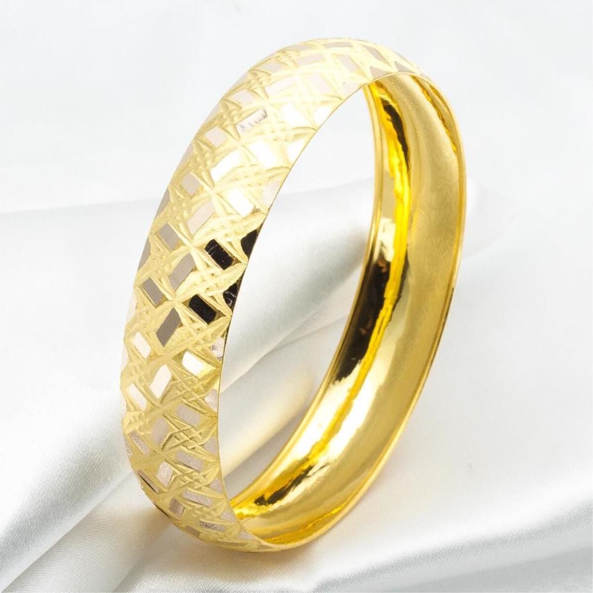 Kristal 8 Ayar Altın Bilezik 9,50 Gr.