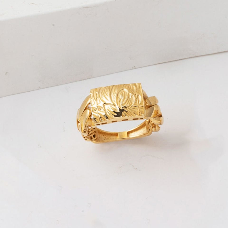 Yaşam Çiçeği Gurmet 14 Ayar Altın Yüzük