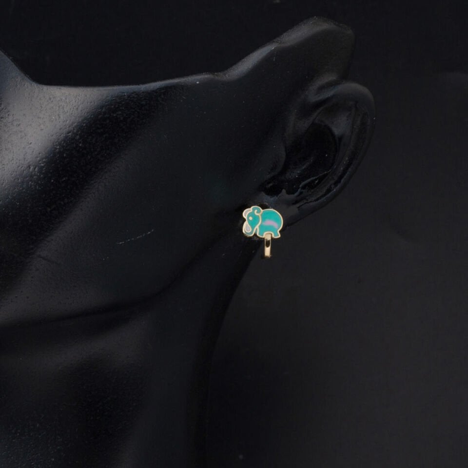 Filli Çocuk Küpesi 14 Ayar Altın