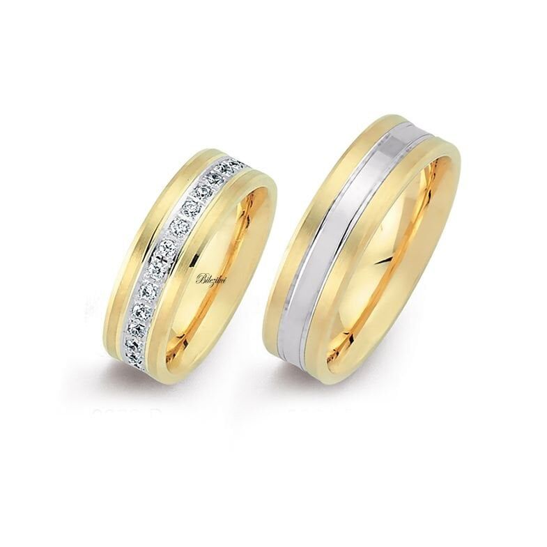 Sırataşlı 14 Ayar Altın Alyans Takımı