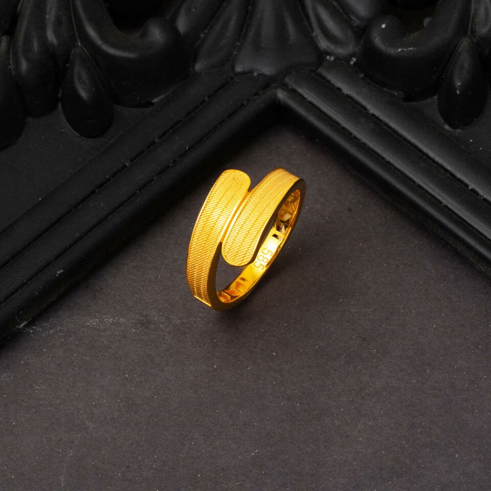 Sümela Hasır 14 Ayar Altın Yüzük