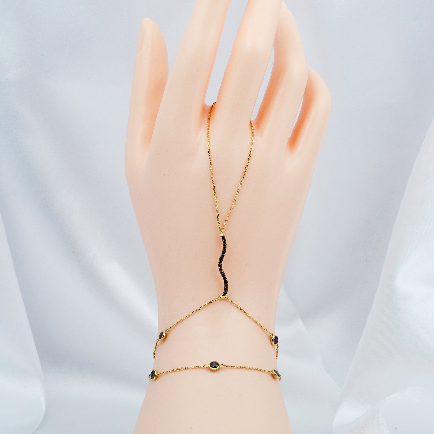 Favori Gold Şahmeran 14 Ayar Altın Bileklik