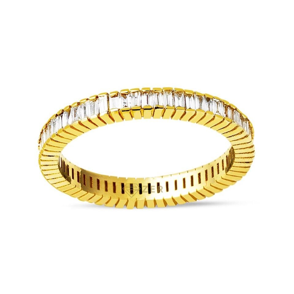 0,80 ct. Tamtur Baget Pırlanta Yüzük