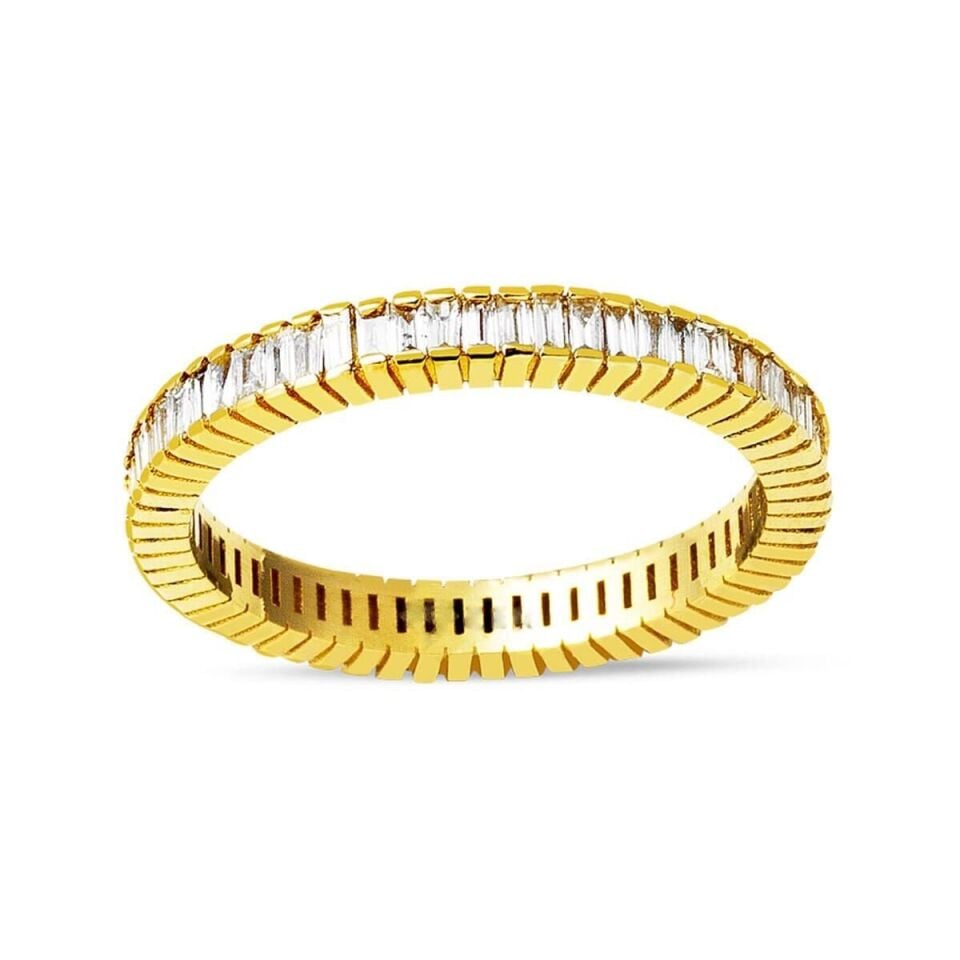 0,80 ct. Tamtur Baget Pırlanta Yüzük
