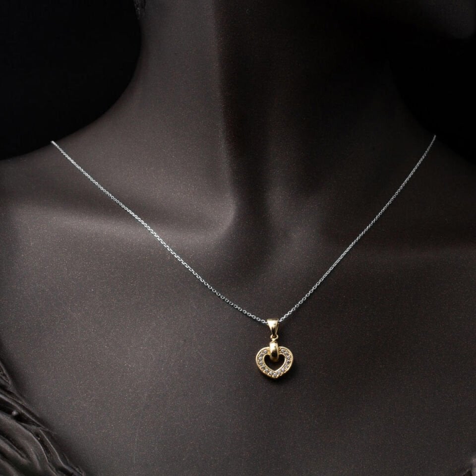 Kalpli 14 Ayar Altın Kolye Ucu