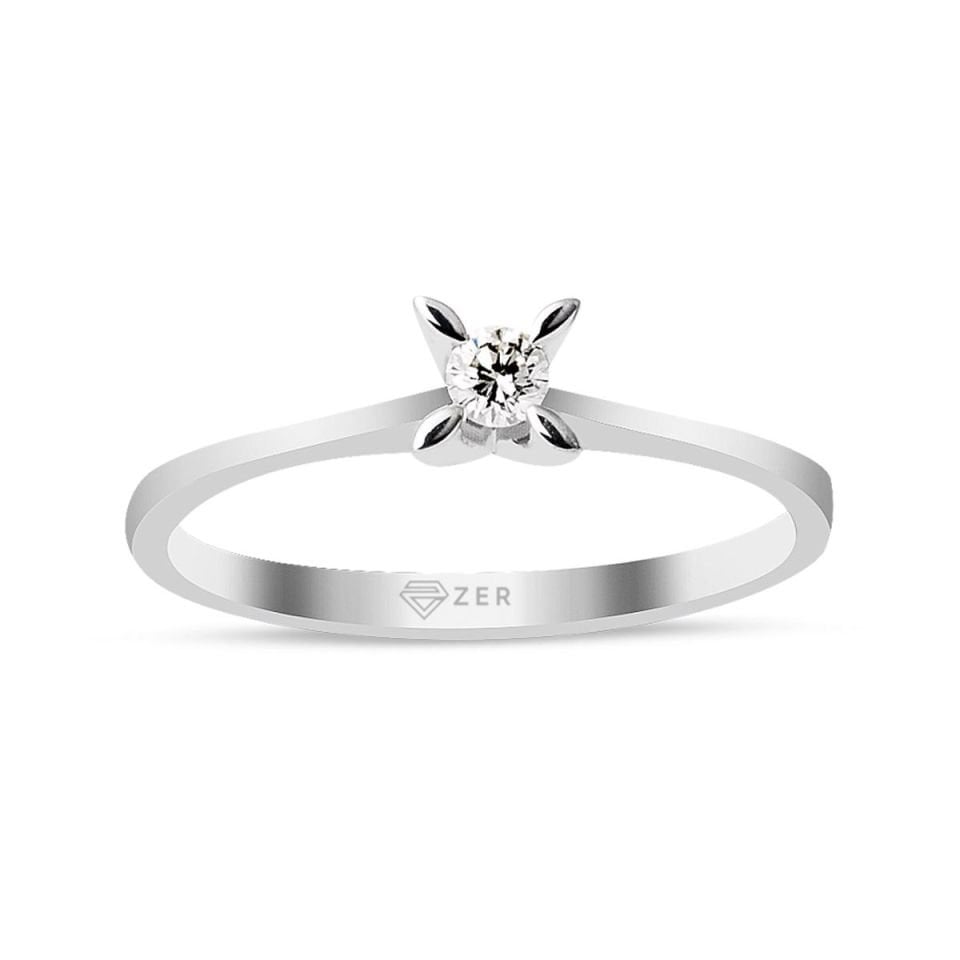Zer Diamond Tektaş Pırlantalı Yüzük