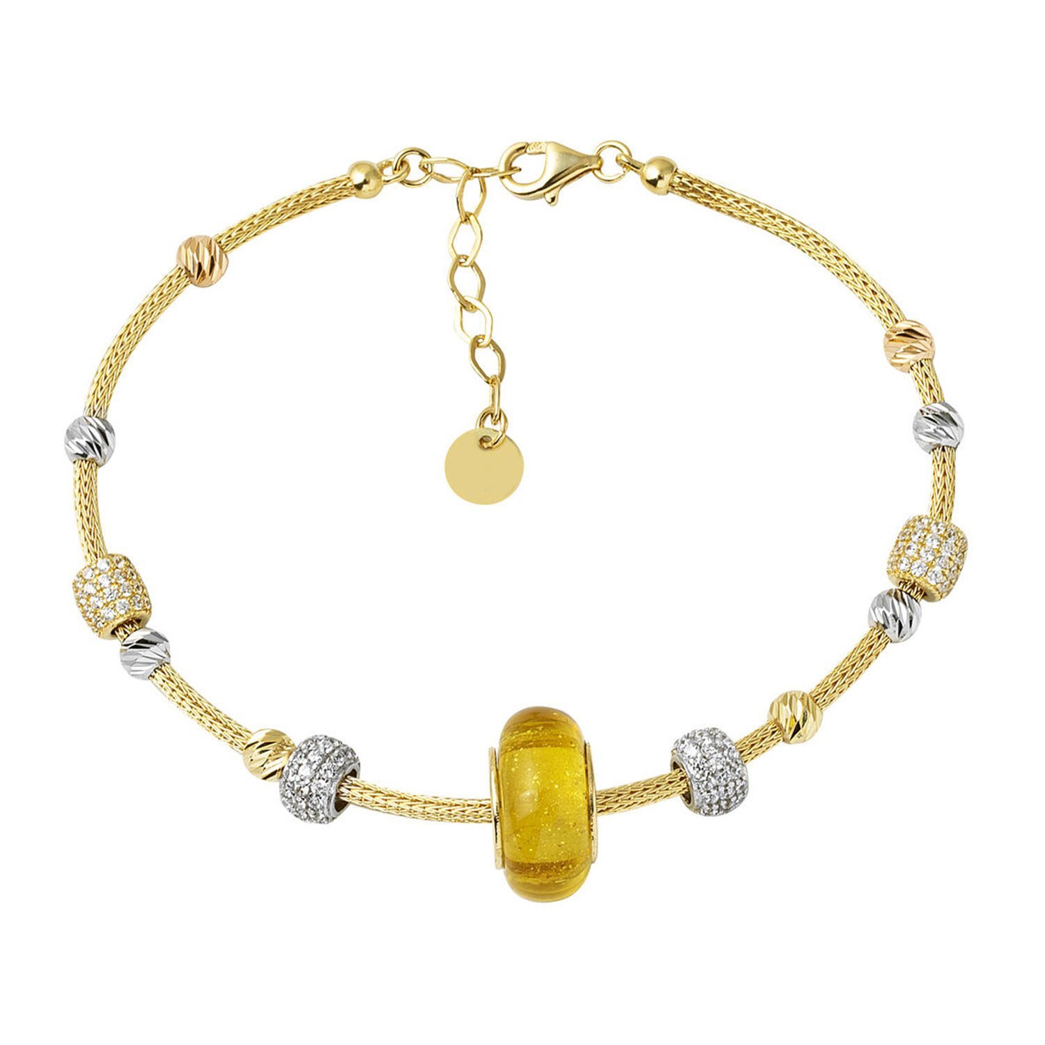 Dorika Toplu Altın Pandora Bileklik