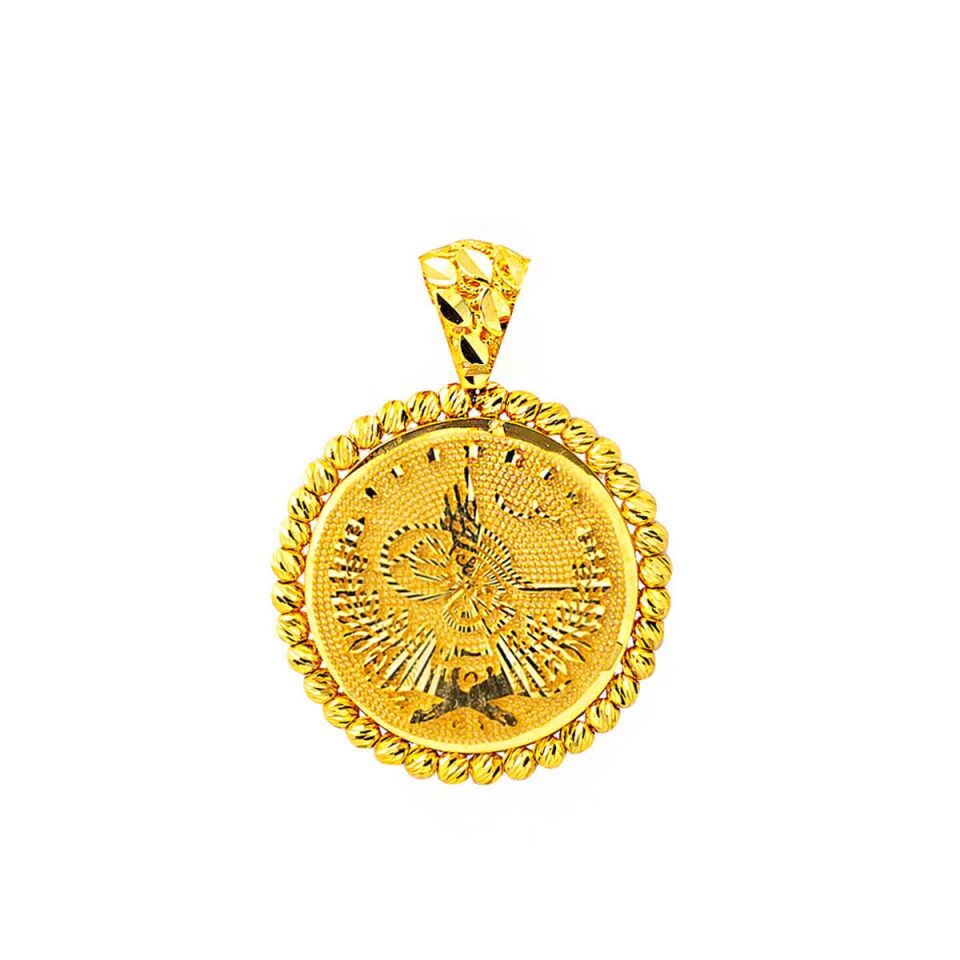 Reşat Tuğralı Dorika Altın Kolye Ucu