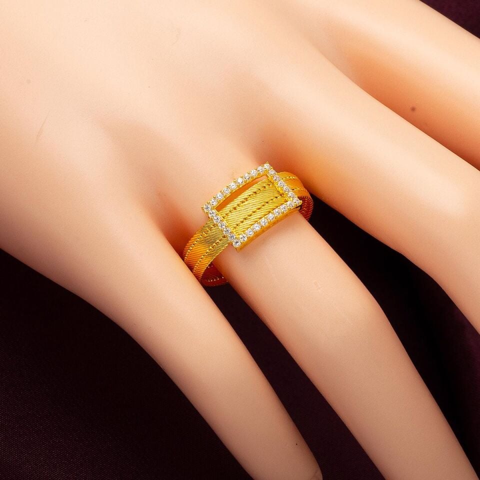 22 Ayar Altın Trabzon Hasırı Yüzük