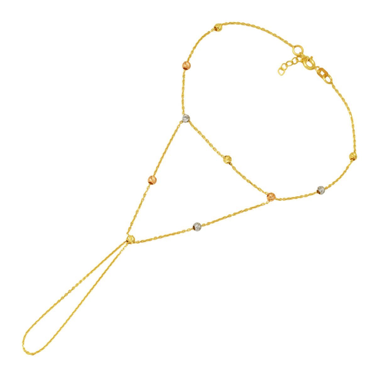 Renkli Dorika 14 Ayar Altın Şahmeran