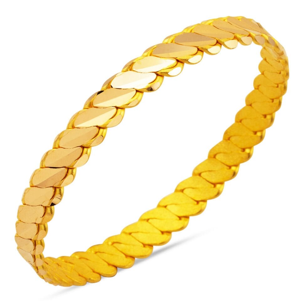 Yatırımlık Burma 22 Ayar Altın Bayan Bilezik 46 gr.