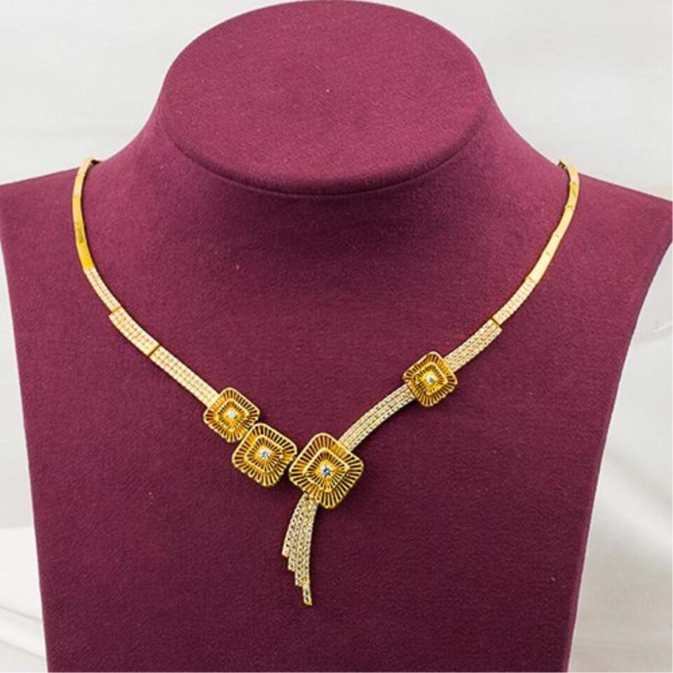Label Jewelry 22 Ayar Altın Set