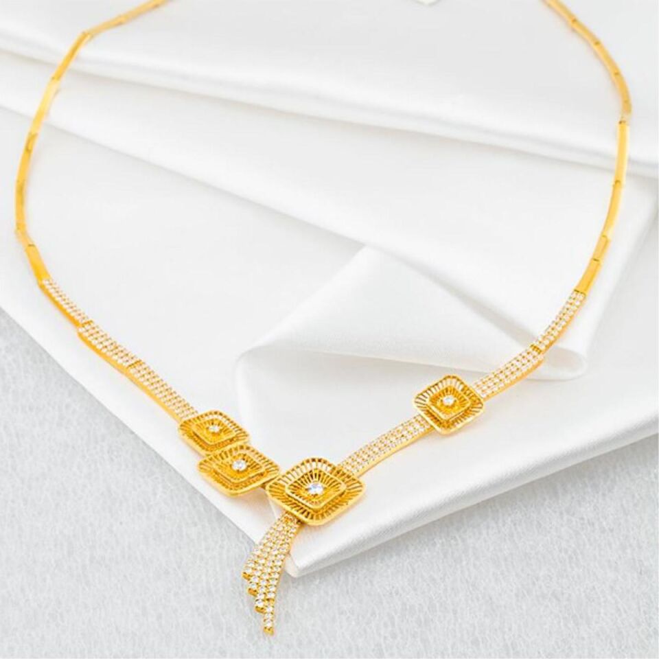 Label Jewelry 22 Ayar Altın Set