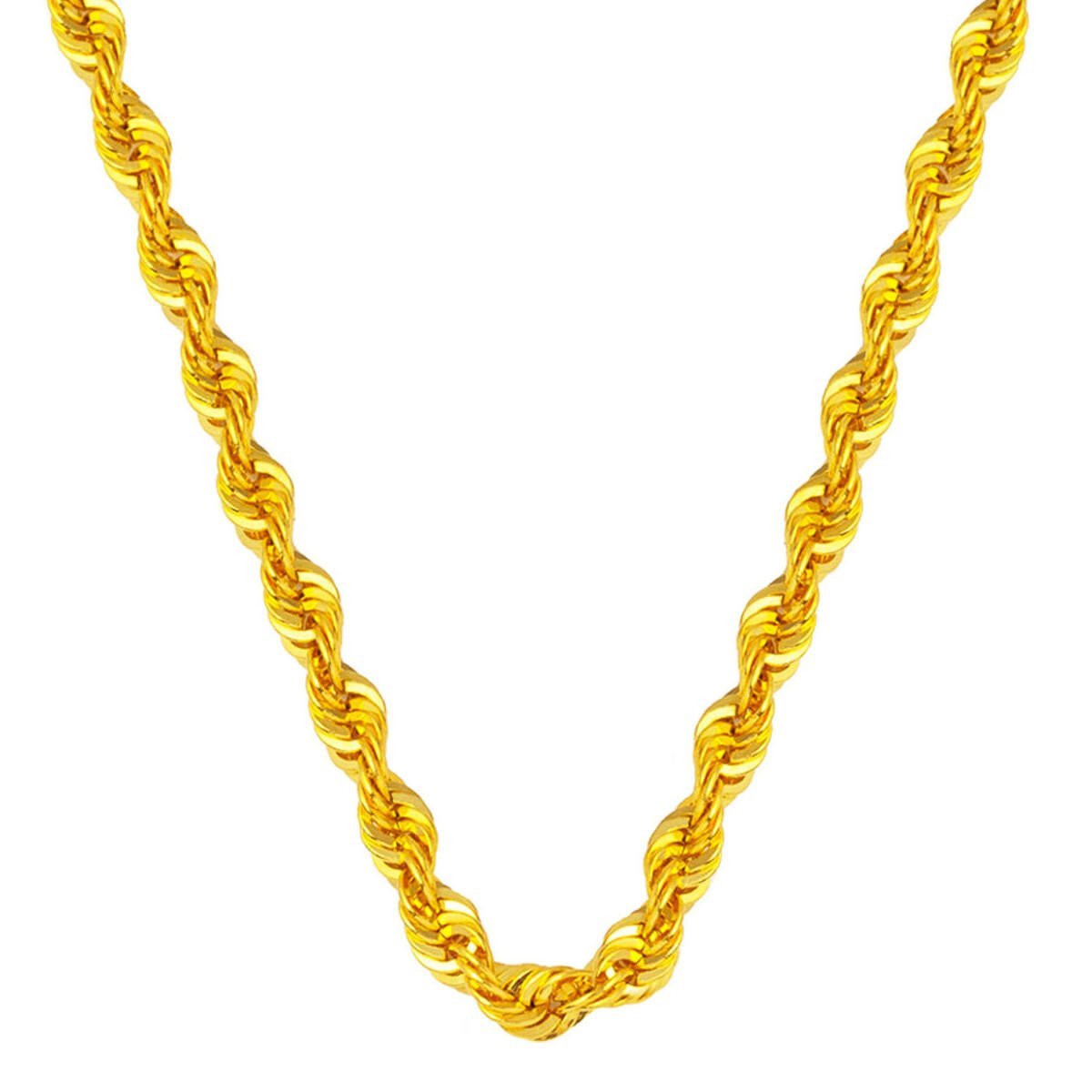 Burma Zincir Kolye 14 Ayar Altın (6 mm Enli) 60 cm.