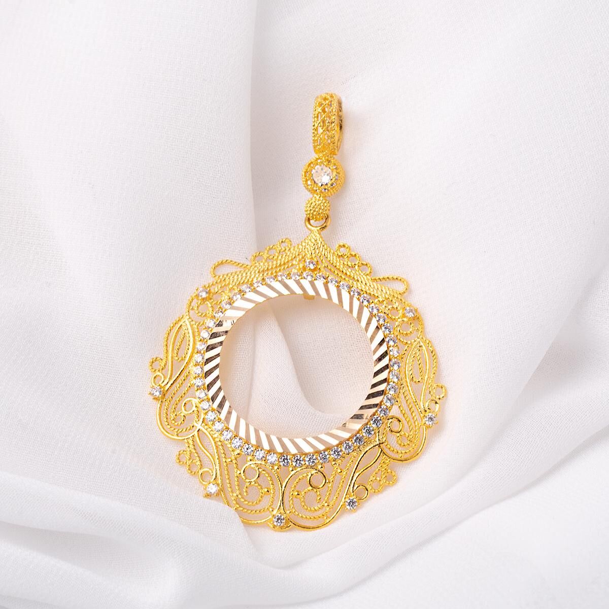 Telkari Yarım Altın Çerçevesi