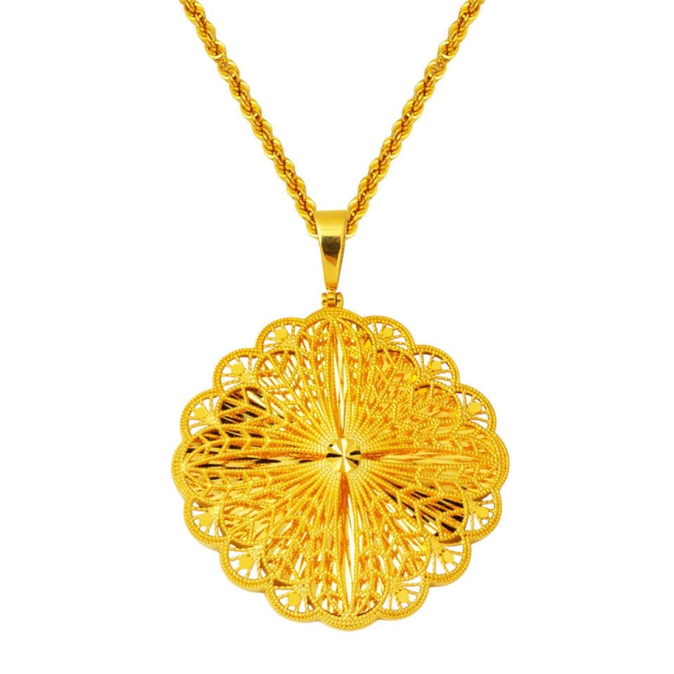 Yıldız Işığı 14 Ayar Altın Kolye