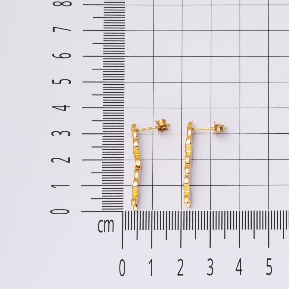 Etsy Sarkıt Altın Küpe