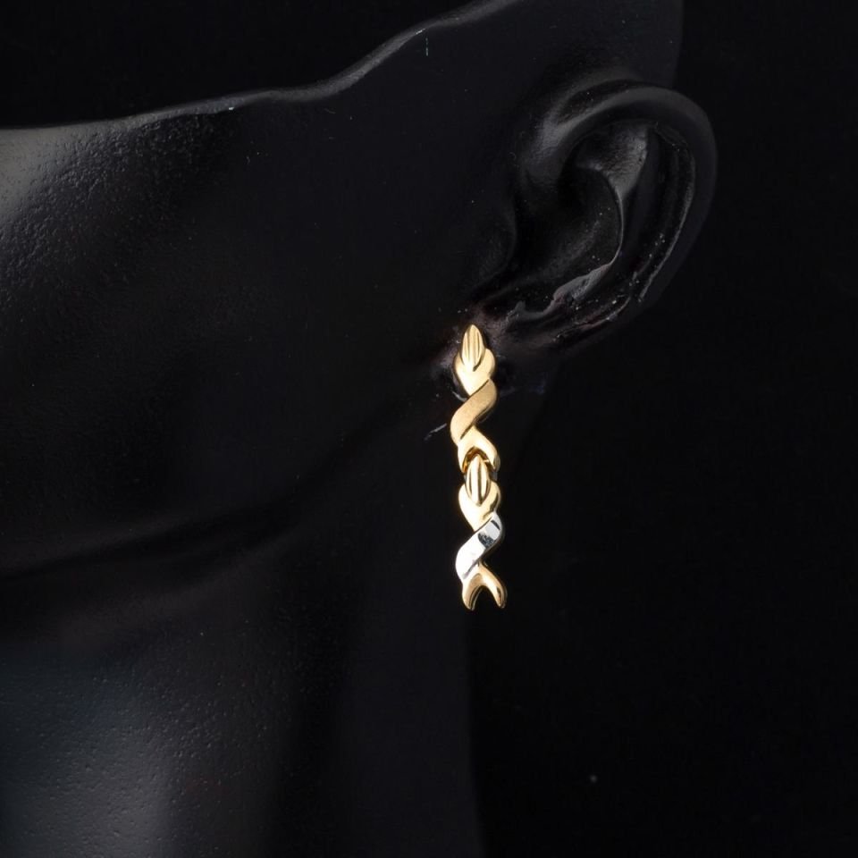 Etsy Sarkıt Altın Küpe