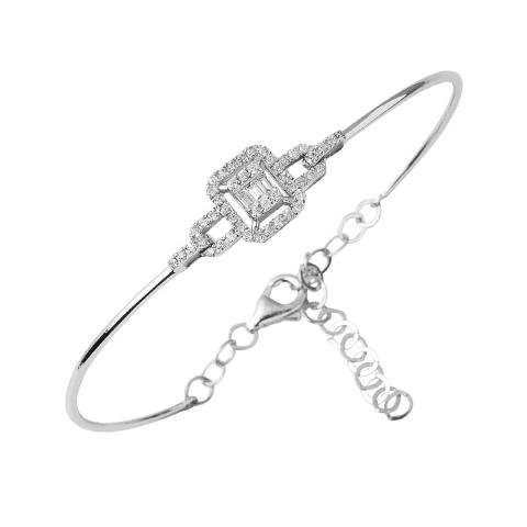 Zer Diamond 0,27 ct. Baget Pırlantalı Bilezik