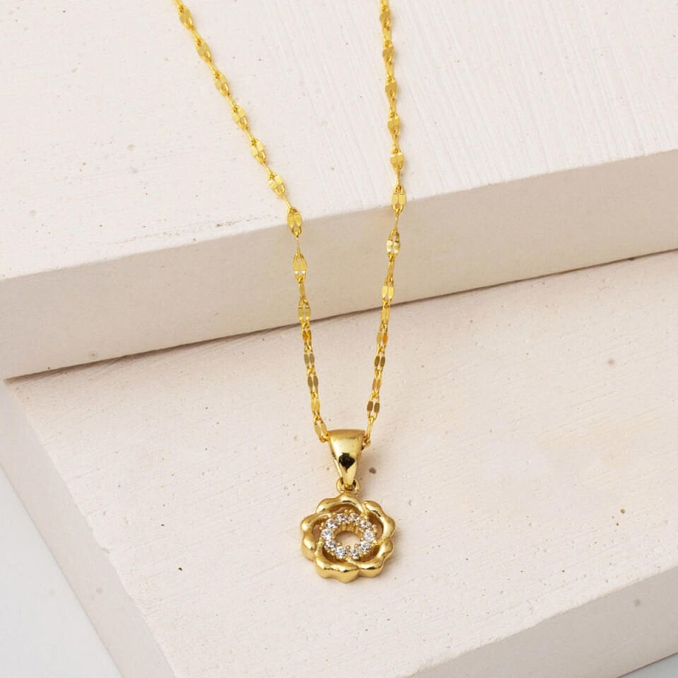 Minimal 14 Ayar Altın Kolye